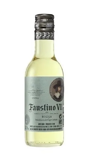 Baltvīns Faustino Vii, viura D.O.C. rioja, sauss, 12%, 0,187 l