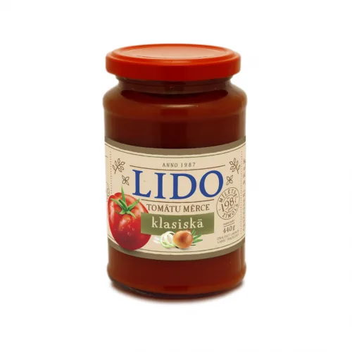 Tomātu mērce Lido klasiskā 440 g