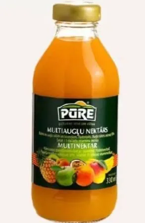 MULTIVITAMĪNU NEKTĀRS PŪRE, 330ML(DEP)