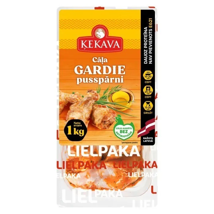 CĀĻA PUSSPĀRNI GARDIE 1KG