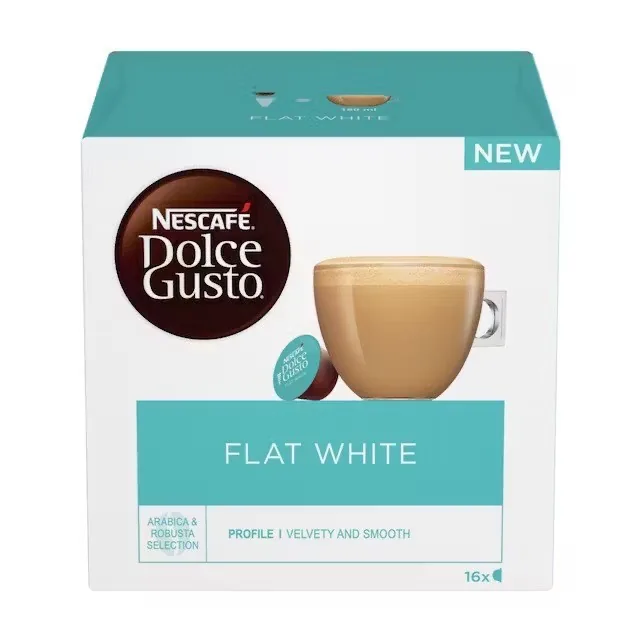 KAFIJAS KAPSULAS DOLCE GUSTO FLAT WHITE 187,2G