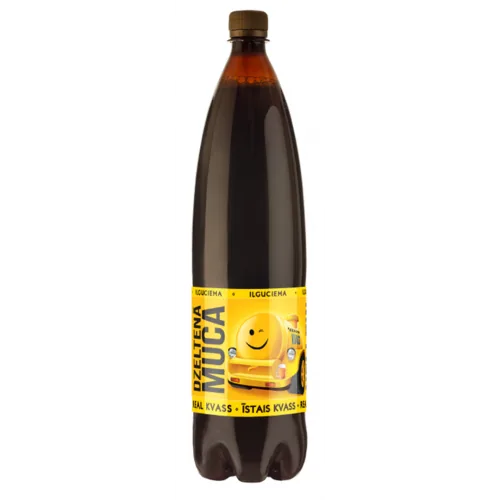 KVASS IĻĢUCIEMA ĪSTAIS DZELTENĀ MUCA 1,5L
