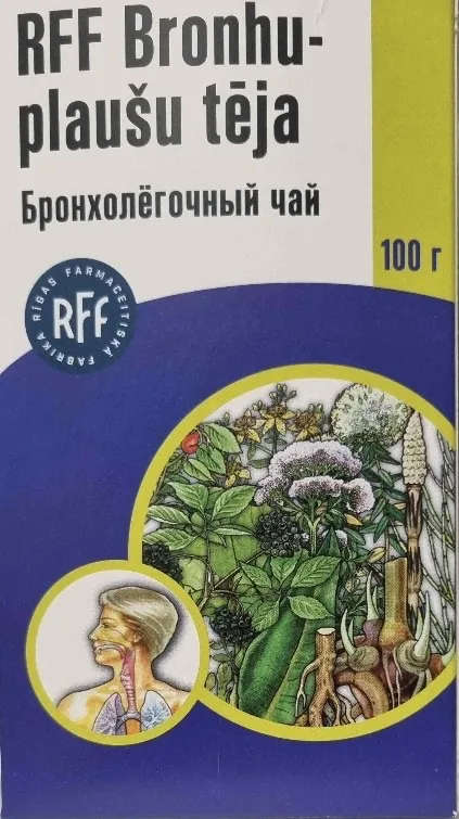 Tēja RFF bronhu-plaušu 100 g
