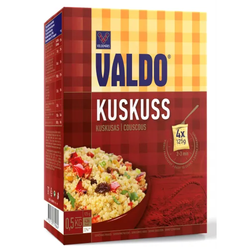 KUSKUSS VALDO 4X125G