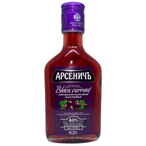 Ликёр смородиновый Arsenic, 40%, 0,2 л