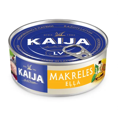 KONSERVI MAKRELE KAIJA EĻĻĀ 240G EO