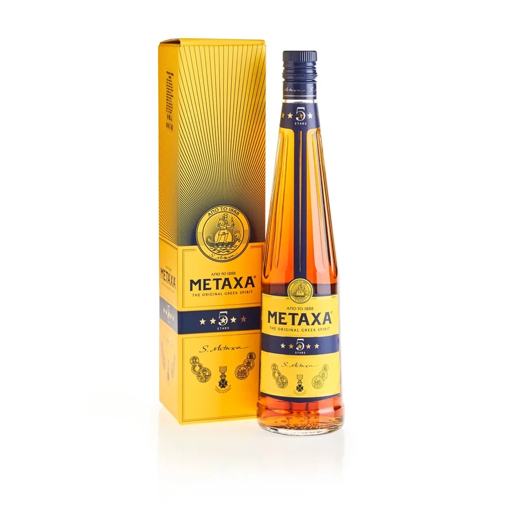 Brendijs Metaxa 5 x 38% 0,7 l