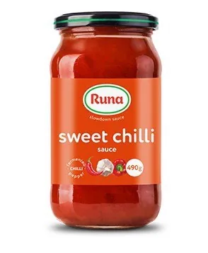 Tomātu mērce runa sald.čili 490 g