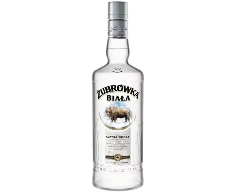 Водка Zubrowka Biala 40%, 1 л