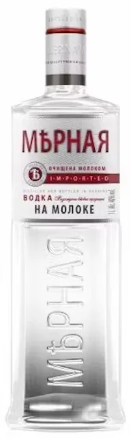 Водка Mernaya Na Moloke 40%, 1 л
