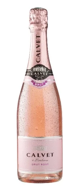 Dzirkstošais vīns Calvet Cremant Rose Cremant de bordeaux, brut, 11,5%, 0,75 l