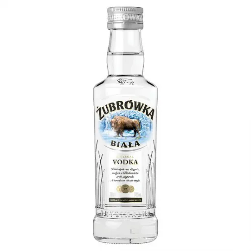Водка Zubrowka Biala 40%, 0,2 л