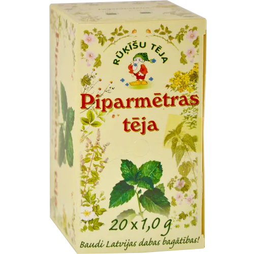 Tēja rūķīšu piparmētras 20 x 1 g