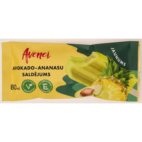 SALDĒJUMS AVENEI AVOKADO ANANASU 80G