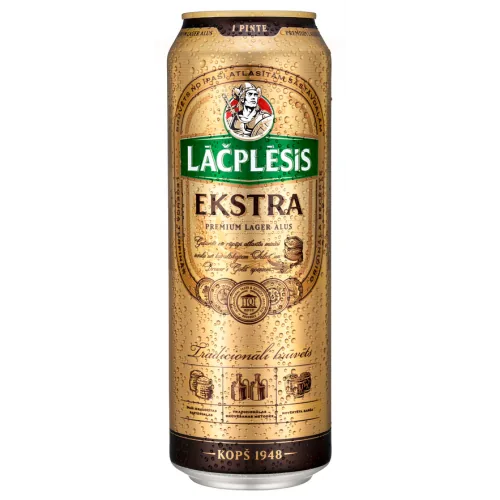 Alus Lāčplēsis ekstra 5,2% 0,568 l can