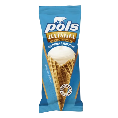 SALDĒJUMS POLS PLOMBĪRA CUKURA VAFEĻU KONUSĀ 200ML/90G