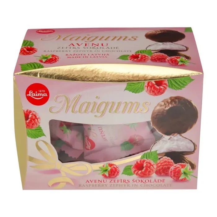 ZEFĪRS ŠOK. AVEŅU MAIGUMS 185G, LAIMA