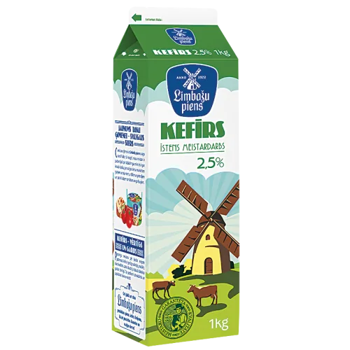 Kefīrs Limbažu Piens 2,5% 1 kg