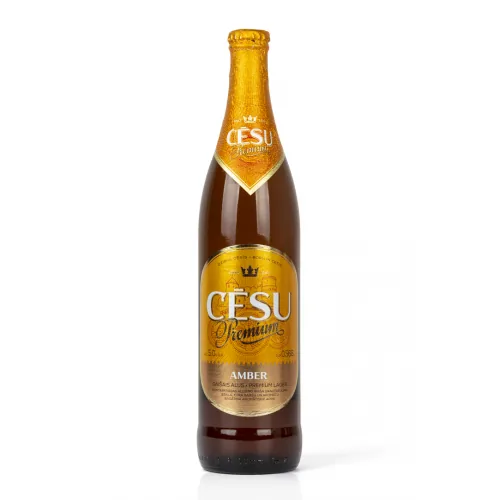 Alus Cēsu Premium Amber 5,0% 0,568 l stikls