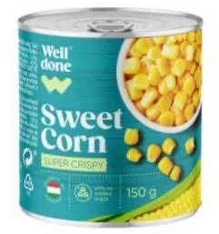 KONSERVĒTA KUKURŪZA WELL DONE 150G 