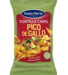 KUK. ČIPSI SANTA MARIA PICO DE GALLO 185G 