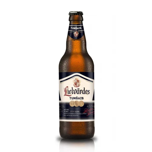 Alus Lielvārdes tumšais 5,0% 0,5 l stikls