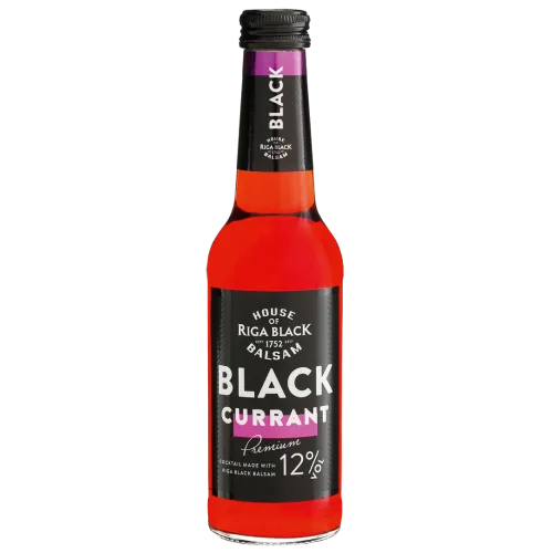 Алкогольный коктейль Black Balsam чёрная смородина, 12%, 0,25 л