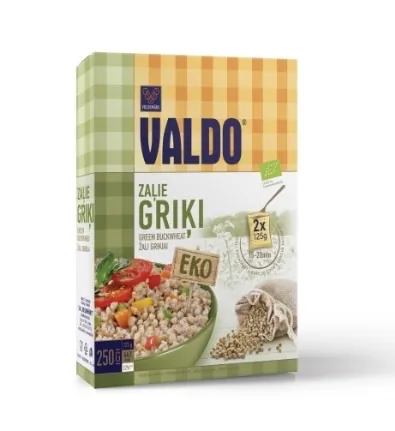 ZAĻIE GRIĶI VALDO BIO 250G