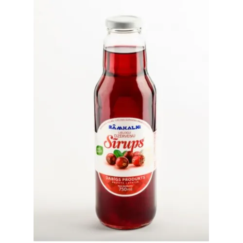 D SĪRUPS RĀMKALNI DZĒRVEŅU DABĪGS 750ML