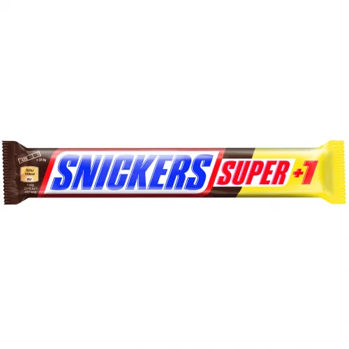 ŠOKOLĀDES BATONIŅŠ SNICKERS SUPER+1, 112.5G