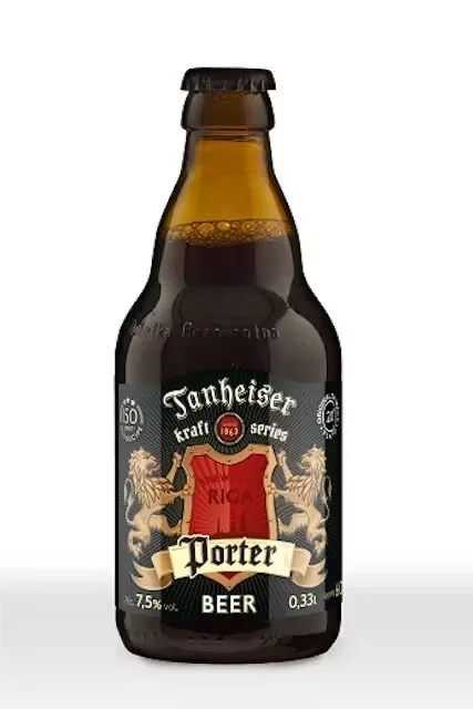 Lļģuciema alus porter tumšais 7,5% 0,33 lstikls (DEP)