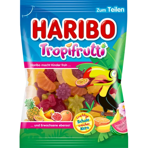 ŽELEJKONFEKTES HARIBO TROPI FRUTTI 175G
