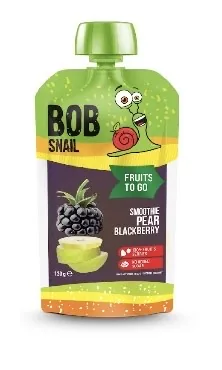 AUGĻU BIEZENIS BOB SNAIL, BUMBIERU-KAZEŅU SMŪTIJS, PASTERIZĒTS, 120G