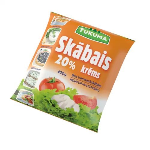 Skābais krēms Tukuma 20% 400 g