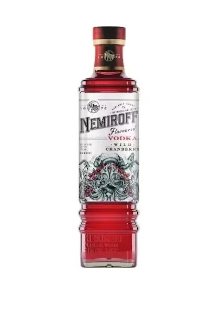 Водка ароматизированная Nemiroff Wild Cranberry De Luxe 37,5%, 0,7 л