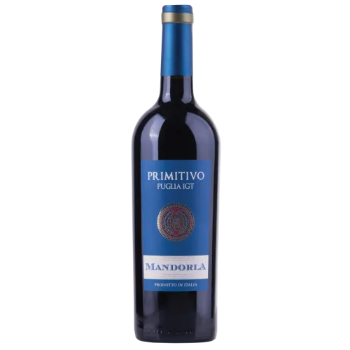 Sarkanvīns Mandorla Primitivo Puglia 13,5% 0,75 l