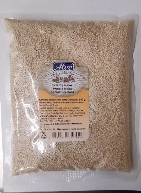 SEZAMA SĒKLIŅAS, 500G