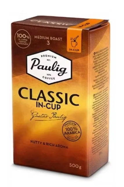 Maltā kafija Paulig Classic In Cup , 500 g