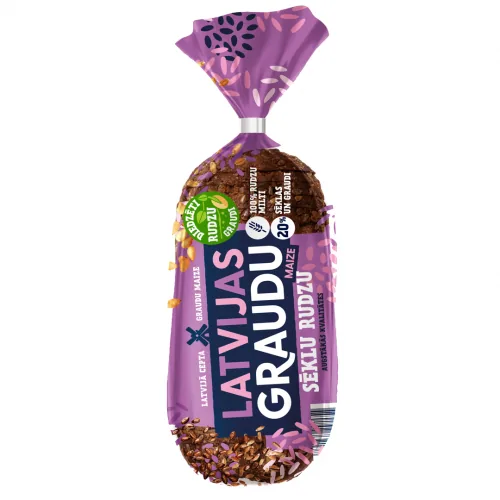 RUDZU MAIZE LATVIJAS GRAUDU LATVIJAS MAIZNIEKS SĒKLU 800G