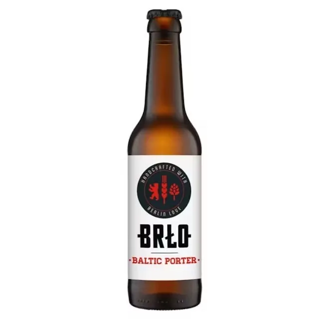 Alus Brlo Baltic Porter, 7%, stiklā, 0,33 l(DEP)