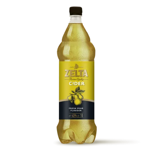 Alus kokteilis Zelta Cider bumbieru 4,5% 1 l PET