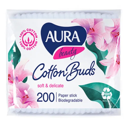 VATES KOCIŅI AURA BEAUTY POLIETILĒNĀ PAPĪR.200 GAB