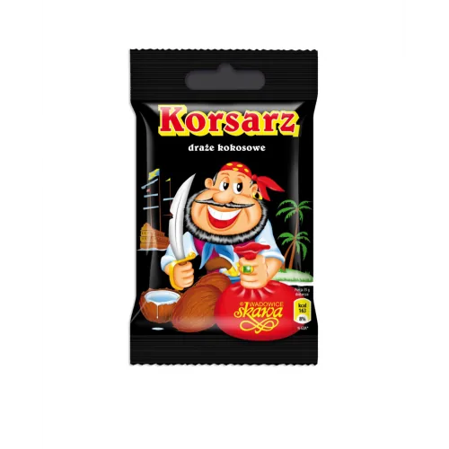 DRAŽEJAS SKAWA KORSARZ KOKOSS ŠOKOLĀDĒ 70G