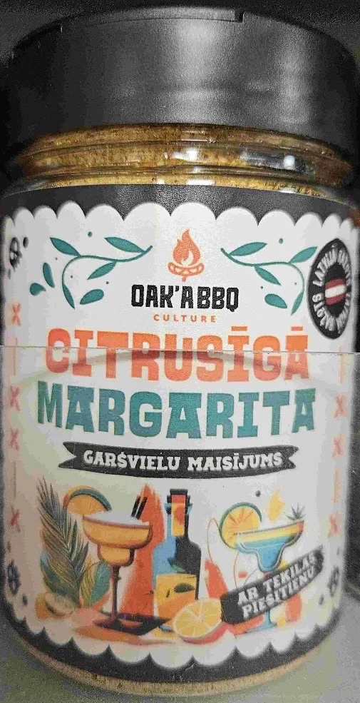 GARŠVIELU MAISĪJUMS CITRUSĪGĀ MARGARITA 190G
