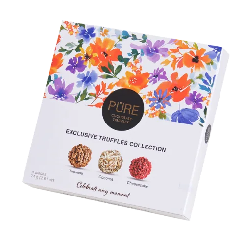 TRIFELES PURE CHOCOLATE ŠOKOLĀDES KOLEKCIJA 74G