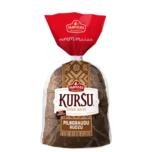 RUDZU MAIZE HANZAS MAIZNĪCA KURŠU PILNGRAUDU 390G