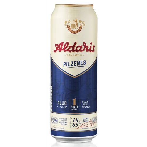 Alus Aldaris Pilzenes 4,2% 0,568 l can