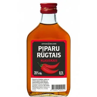 Настойка Piparu Rūgtais 35%, 0,2 л