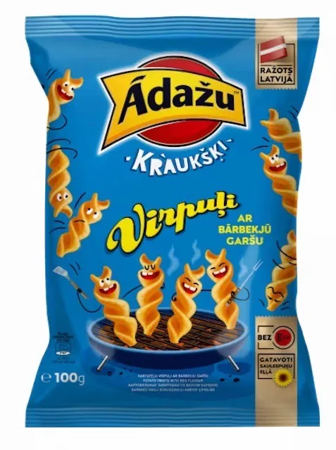 ČIPSI ĀDAŽU VIRPUĻI, 100G
