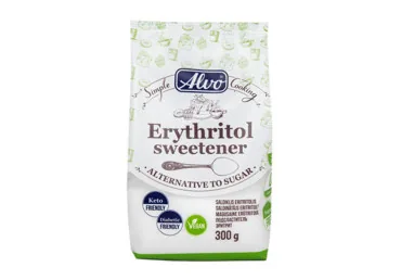 SALDINĀTĀJS ALVO ERITRITOLS 300G